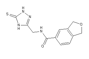 N-[(5-thioxo-1,4-dihydro-1,2,4-triazol-3-yl)methyl]phthalan-5-carboxamide