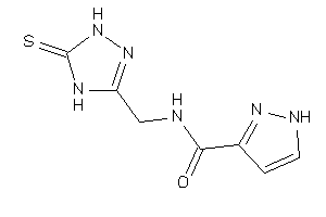 N-[(5-thioxo-1,4-dihydro-1,2,4-triazol-3-yl)methyl]-1H-pyrazole-3-carboxamide