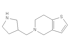 5-(pyrrolidin-3-ylmethyl)-6,7-dihydro-4H-thieno[3,2-c]pyridine