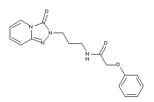 N-[3-(3-keto-[1,2,4]triazolo[4,3-a]pyridin-2-yl)propyl]-2-phenoxy-acetamide
