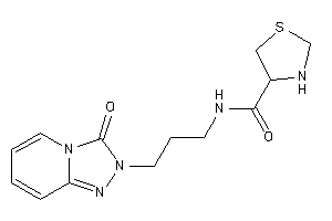N-[3-(3-keto-[1,2,4]triazolo[4,3-a]pyridin-2-yl)propyl]thiazolidine-4-carboxamide