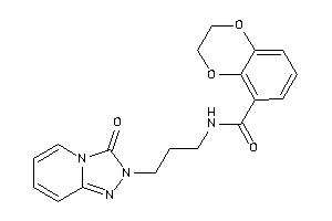 N-[3-(3-keto-[1,2,4]triazolo[4,3-a]pyridin-2-yl)propyl]-2,3-dihydro-1,4-benzodioxine-5-carboxamide