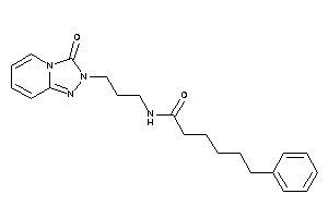 N-[3-(3-keto-[1,2,4]triazolo[4,3-a]pyridin-2-yl)propyl]-6-phenyl-hexanamide