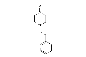 4-phenethyl-1,4-thiazinane 1-oxide