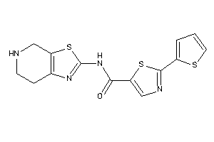 Image of N-(4,5,6,7-tetrahydrothiazolo[5,4-c]pyridin-2-yl)-2-(2-thienyl)thiazole-5-carboxamide