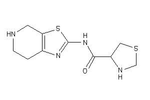 Image of N-(4,5,6,7-tetrahydrothiazolo[5,4-c]pyridin-2-yl)thiazolidine-4-carboxamide