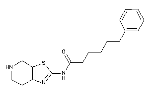Image of 6-phenyl-N-(4,5,6,7-tetrahydrothiazolo[5,4-c]pyridin-2-yl)hexanamide