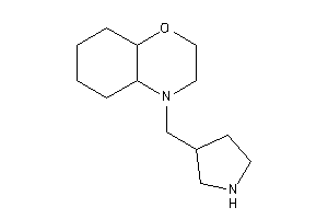 4-(pyrrolidin-3-ylmethyl)-2,3,4a,5,6,7,8,8a-octahydrobenzo[b][1,4]oxazine