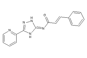 Image of 3-phenyl-N-[3-(2-pyridyl)-1,4-dihydro-1,2,4-triazol-5-ylidene]acrylamide