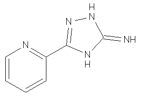 Image of [3-(2-pyridyl)-1,4-dihydro-1,2,4-triazol-5-ylidene]amine