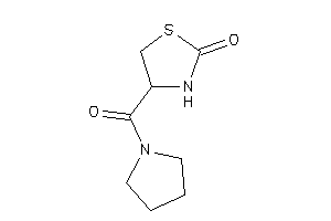 4-(pyrrolidine-1-carbonyl)thiazolidin-2-one