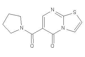 Image of 6-(pyrrolidine-1-carbonyl)thiazolo[3,2-a]pyrimidin-5-one
