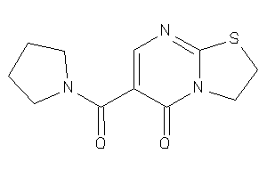 6-(pyrrolidine-1-carbonyl)-2,3-dihydrothiazolo[3,2-a]pyrimidin-5-one