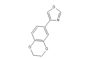 4-(2,3-dihydro-1,4-benzodioxin-7-yl)oxazole