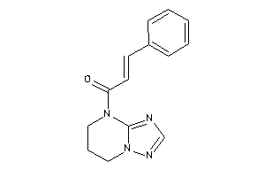 1-(6,7-dihydro-5H-[1,2,4]triazolo[1,5-a]pyrimidin-4-yl)-3-phenyl-prop-2-en-1-one