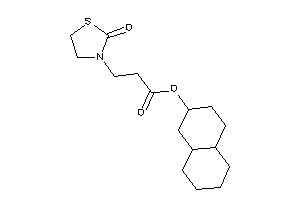 3-(2-ketothiazolidin-3-yl)propionic Acid Decalin-2-yl Ester