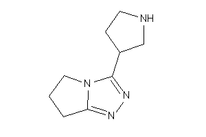 3-pyrrolidin-3-yl-6,7-dihydro-5H-pyrrolo[2,1-c][1,2,4]triazole