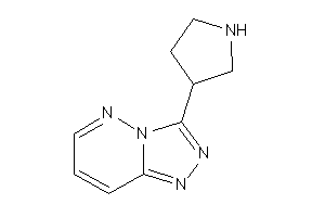 3-pyrrolidin-3-yl-[1,2,4]triazolo[3,4-f]pyridazine