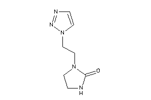 1-[2-(triazol-1-yl)ethyl]-2-imidazolidinone