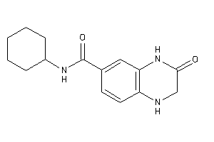 N-cyclohexyl-3-keto-2,4-dihydro-1H-quinoxaline-6-carboxamide