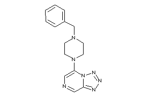 5-(4-benzylpiperazino)tetrazolo[1,5-a]pyrazine