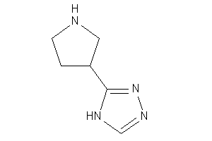 3-pyrrolidin-3-yl-4H-1,2,4-triazole