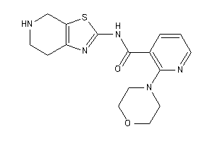 2-morpholino-N-(4,5,6,7-tetrahydrothiazolo[5,4-c]pyridin-2-yl)nicotinamide