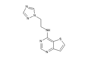 Image of Thieno[3,2-d]pyrimidin-4-yl-[2-(1,2,4-triazol-1-yl)ethyl]amine