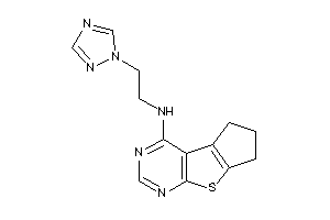2-(1,2,4-triazol-1-yl)ethyl-BLAHyl-amine