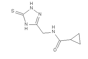 N-[(5-thioxo-1,4-dihydro-1,2,4-triazol-3-yl)methyl]cyclopropanecarboxamide