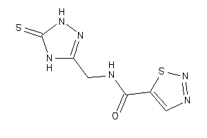N-[(5-thioxo-1,4-dihydro-1,2,4-triazol-3-yl)methyl]thiadiazole-5-carboxamide