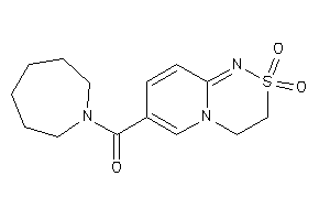 Image of Azepan-1-yl-(2,2-diketo-3,4-dihydropyrido[2,1-c][1,2,4]thiadiazin-7-yl)methanone