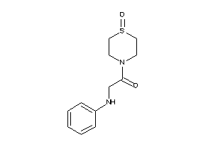 2-anilino-1-(1-keto-1,4-thiazinan-4-yl)ethanone