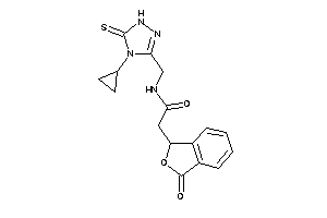 N-[(4-cyclopropyl-5-thioxo-1H-1,2,4-triazol-3-yl)methyl]-2-phthalidyl-acetamide