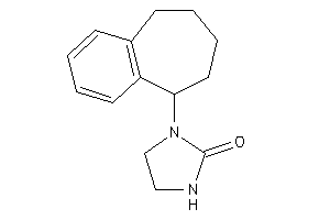 1-(6,7,8,9-tetrahydro-5H-benzocyclohepten-9-yl)-2-imidazolidinone