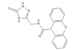 N-[(5-thioxo-1,4-dihydro-1,2,4-triazol-3-yl)methyl]-9H-xanthene-9-carboxamide
