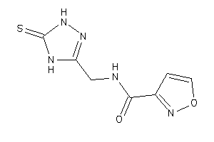 N-[(5-thioxo-1,4-dihydro-1,2,4-triazol-3-yl)methyl]isoxazole-3-carboxamide