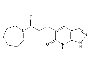 Image of 5-[3-(azepan-1-yl)-3-keto-propyl]-1,7-dihydropyrazolo[3,4-b]pyridin-6-one