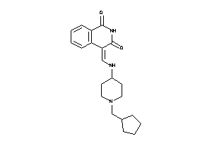 4-[[[1-(cyclopentylmethyl)-4-piperidyl]amino]methylene]isoquinoline-1,3-quinone