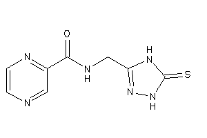 N-[(5-thioxo-1,4-dihydro-1,2,4-triazol-3-yl)methyl]pyrazinamide