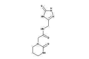 2-(2-ketohexahydropyrimidin-1-yl)-N-[(5-thioxo-1,4-dihydro-1,2,4-triazol-3-yl)methyl]acetamide