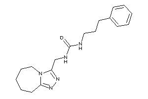 1-(3-phenylpropyl)-3-(6,7,8,9-tetrahydro-5H-[1,2,4]triazolo[4,3-a]azepin-3-ylmethyl)urea