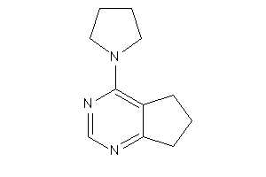 4-pyrrolidino-6,7-dihydro-5H-cyclopenta[d]pyrimidine