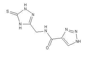 N-[(5-thioxo-1,4-dihydro-1,2,4-triazol-3-yl)methyl]-1H-triazole-4-carboxamide