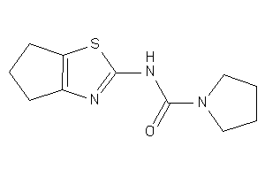 N-(5,6-dihydro-4H-cyclopenta[d]thiazol-2-yl)pyrrolidine-1-carboxamide