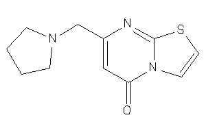 7-(pyrrolidinomethyl)thiazolo[3,2-a]pyrimidin-5-one