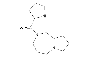 1,3,4,5,7,8,9,9a-octahydropyrrolo[1,2-a][1,4]diazepin-2-yl(pyrrolidin-2-yl)methanone