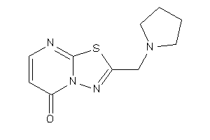 2-(pyrrolidinomethyl)-[1,3,4]thiadiazolo[3,2-a]pyrimidin-5-one