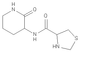 Image of N-(2-keto-3-piperidyl)thiazolidine-4-carboxamide