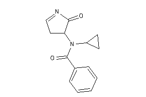 Image of N-cyclopropyl-N-(2-keto-1-pyrrolin-3-yl)benzamide